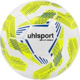 Uhlsport Voetbal 350 Lite Addglue 1001770 Maat 5 Wit/Fluo Geel/Koninklijk Polyester Volwassenen