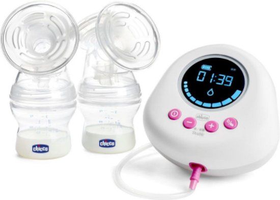 Chicco Dubbele Elektrische Borstkolf - Wit