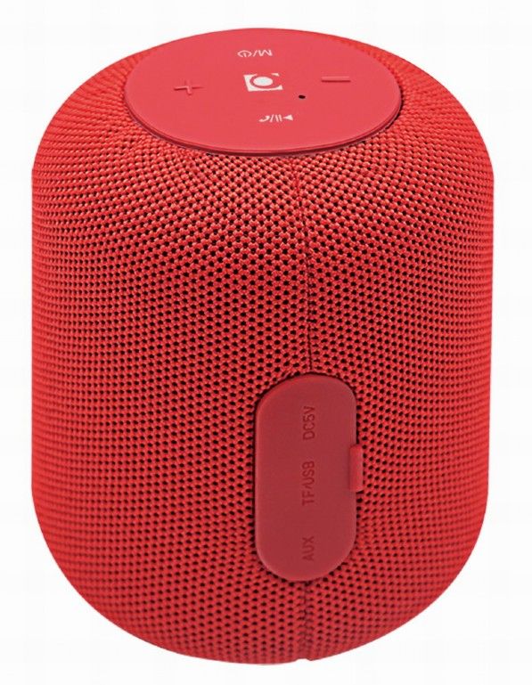 Gembird SPK-BT-15-R - Draagbare Bluetooth Speaker - Rood