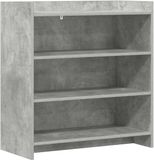 vidaXL Dressoir Betongrijs 75 x 36 x 80 cm Bewerkt hout