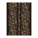 Arvidssons Textil Leksand Bård Noir Toile cirée
