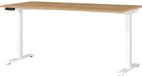 Germania bureau 7908-552, Grandson-eiken-nb./wit, EL. in hoogte verstelbaar, 160 x 120 x 80 cm
