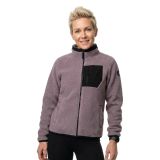 Scott Defined Heritage Pile, veste polaire, femme, gris/noir