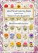 Zen Floral Coloring Book: Learn Flower Names in English & Japanese: Mindfulness & Relaxation