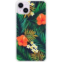 iPhone 15 Plus Tropical Bedrukt Siliconen Hoesje