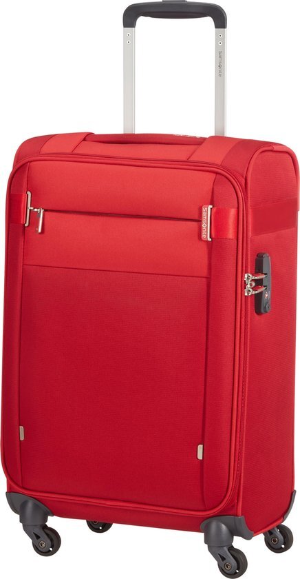 Samsonite trolley Citybeat 55 cm. rood