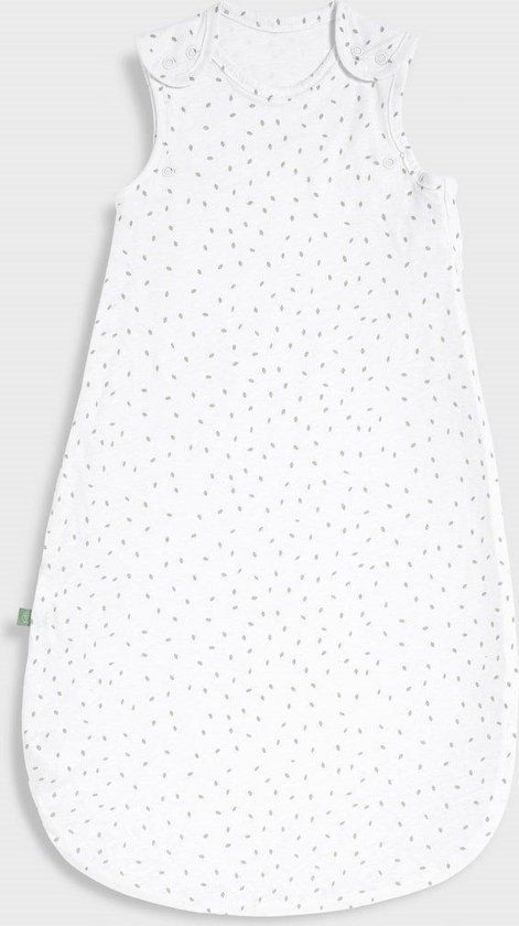 The Little Green Sheep Baby Sleeping Bag White Rice 1.0 TOG - 6-18 Months - Summer - Cotton