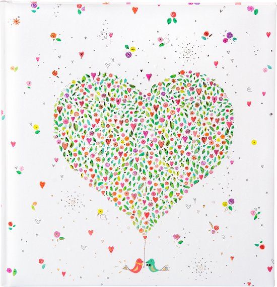 GOLDBUCH In Love trouwalbum - 30x31 cm - 60 pagina's - Plakalbum
