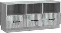 vidaXL TV-kast met lade Grijs sonoma 102 x 34,5 x 47 cm Bewerkt hout