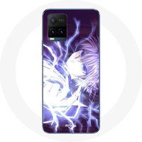 Maniacase Etui voor Vivo Y21s 2021 / Y21 2021 Killua Zoldyck Hunter x Hunter Manga Anime