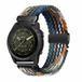 By Qubix Qubix - Braided Nylon Watch Strap for Garmin Fenix 9 / 9 Pro (47mm) - 22mm Quickfit - Multicolor Dark
