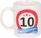Bellatio Decorations Verjaardag 10 jaar mok