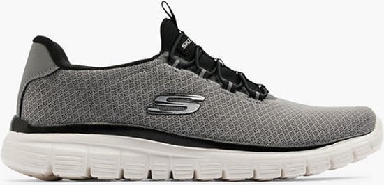 skechers Grijze sneaker memory foam - Maat 44