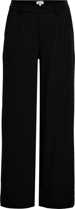 OBJECT Objlisa Wide Pant Women's Trousers - Black - Size 40