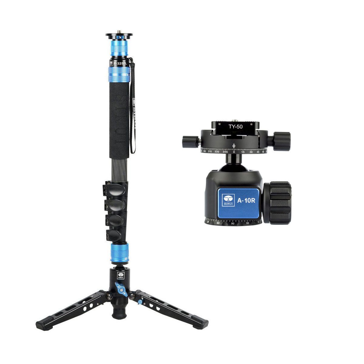 Sirui Monopod P-325FL + VA-10 Videokop