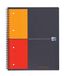 Oxford International Activebook A4+ kleine geruit 5 mm 160 pagina's gebonden polypropyleen, grijs, 20 stuks