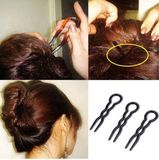 Go Go Gadget - 3-in-1 Hair Styling Tool - Zwart Metaal - 3 stuks