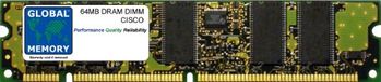 GLOBAL MEMORY 64MB DRAM DIMM MÉMOIRE RAM POUR CISCO 7505/7507 / 7513 ROUTER's VIP6 (MEM-VIP6-64M-SD)