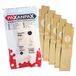 Paxanpax VB291 Compatibele Stofzuigerzakken, Papieren Zakken voor Hoover H20/H20A' Purepower, U3100, U3200, U3300, U3400, U3500, PU2100, DM4483 Daewoo Upright serie (5 stuks), Papier, Bruin