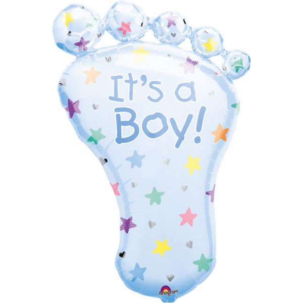 Folat Geboorteballon jongetje (It's a boy 81cm) - multi