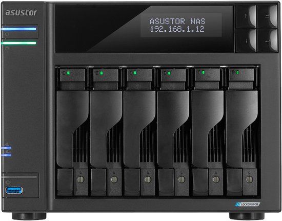 Asustor LOCKERSTOR 6 Gen2+ AS6706T v2 NAS Desktop