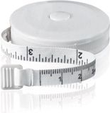 Knaak Rolmaat - Meetlint - 150 cm - Wit