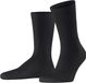 FALKE Run Rib Crew lichte padding katoen functioneel materiaal Sokken unisex zwart - maat 35-36