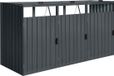 AXI Owen conteneurbehuizing metaal Antraciet