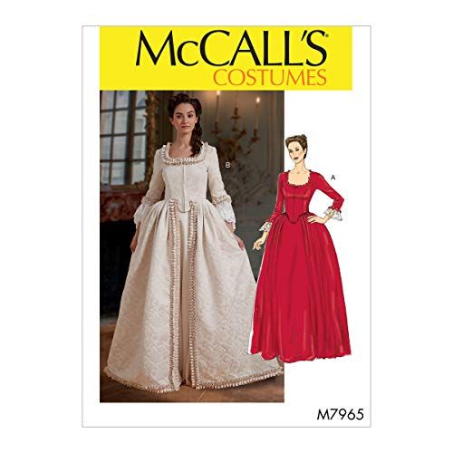McCall's Misses Costume Paper White Various