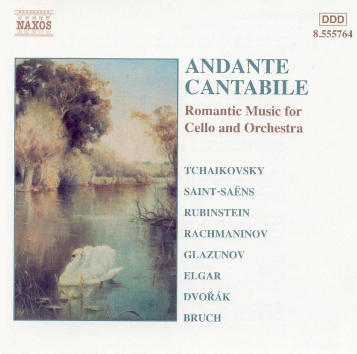 OUTHERE Andante Cantabile - Romantic Music for Cello and Orchestra