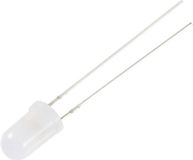 Tru Components LED rouge rond 5 mm 2180 mcd 15 ° 20 mA 2.1 V câblé