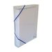 Bronyl elastobox transparant wit met blauwe elastiek 40 mm