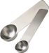 Zone Denmark Singles Maatlepelset 12 x 3,6 cm 15/5 ml 2 stuks Staal