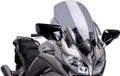 Puig Pare-brise Touring pour Yamaha FJR1300A/AE/AS (2013-2018) - Gris/Transparent/Fumé