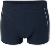 SCHIESSER Heren Short Effen Blauw M
