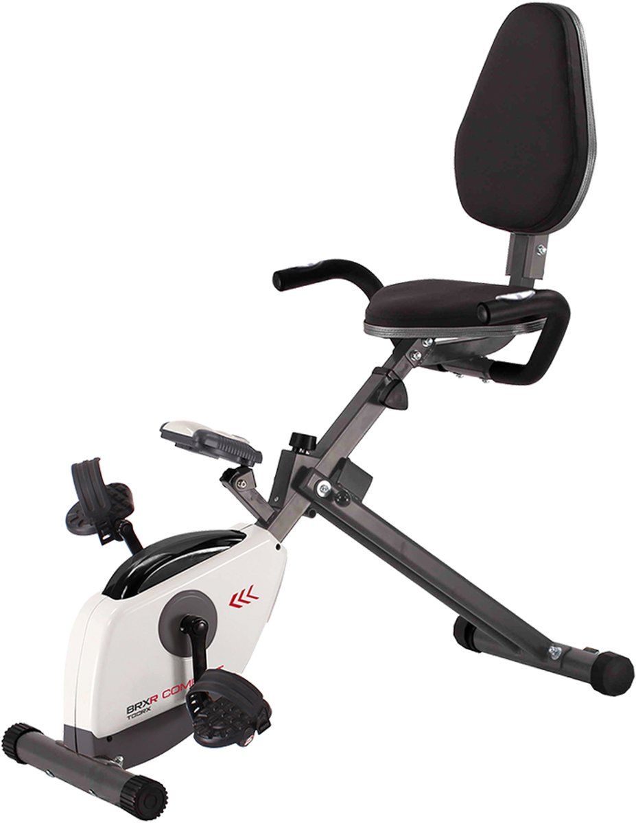 Toorx BRX-RCOMPACT Inklapbare ligfiets - Zwart/Grijs/Rood
