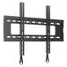 Support mural TV fixe pour téléviseurs de 65 à 90 pouces, VESA max. 600 x 600 mm, capacité de charge max. 100 kg, profil bas, conception peu encombrante, compatible avec les murs en béton, en brique et en bois