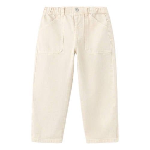 Mango Kids straight leg jeans - zand
