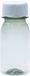 Claudius Cosmetics B.V. Bouteille de shot en plastique vide 60 ml - RPET transparent - avec bouchon à nervures blanc - set de 10 pièces