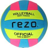 REZO Volleybal, bicolore contrast, robuste et léger