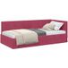 Bordeaux Lit Simple Lit Adulte Cadre De Lit D'Angle Velours 90 cm x 190 cm