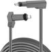 Starlink câble de connexion satellite 1200 Mbps, étanche IP68 - 16 pieds (5 mètres), câble de connexion satellite droit, 2e génération