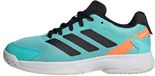 Adidas Performance Ubersonic Tennis Schoenen Kids - Turquoise - Maat 33