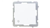 Ospel DKL P-5G/m/00 elektrische schakelaar, wit, IP20, 250 V, 10 A, 71 mm, 40 mm