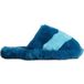 White Stuff Faux Fur Mule Slipper Teal Multi Taille: S