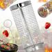 Panier de grill rond en acier inoxydable – grille cylindrique avec poignée pour BBQ et camping, anti-rouille
