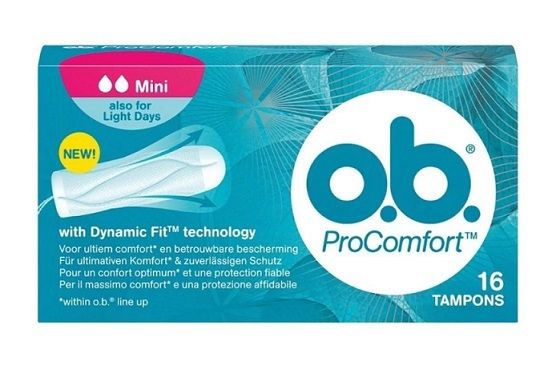 o.b. ProComfort Mini Tampons - 16 stuks