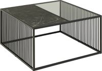 Bendt Salontafel 'Esme' Marmerlook, 80 x 80cm