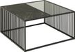 Bendt Salontafel 'Esme' Marmerlook, 80 x 80cm
