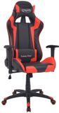 vidaXL Bureau-/gamestoel verstelbaar kunstleer rood